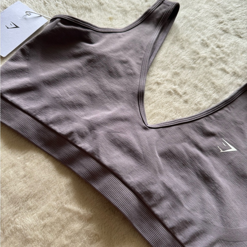 Gymshark Gray Sports Bra - Picture 5 of 8